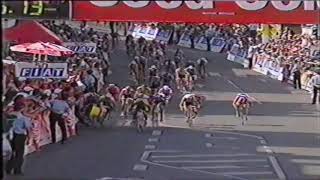 Horrible Crash in the 1994 Tour De France Nelissen and Jalabert badly injured [upl. by Lynne]