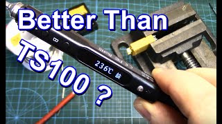 SQ001 Soldering Iron Unboxing amp Review  Works great [upl. by Ysdnyl]