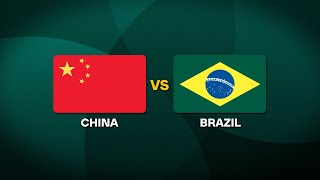 China vs Brazil  2025 World Baseball Classic Qualifiers [upl. by Eilagam716]