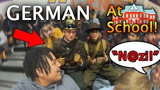 We wore WW1 GERMAN uniforms to school [upl. by Parrott53]