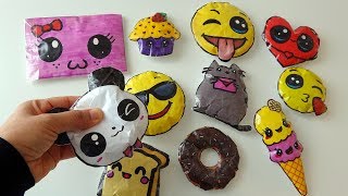 KAĞITTAN SQUISHY FİKİRLERİ 2  Slime Squishy  DIY Paper Squishy İdeas [upl. by Fife]