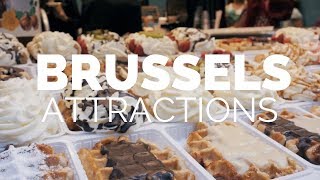 10 Top Tourist Attractions in Brussels  Travel Video [upl. by Doraj28]