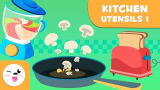 Kitchen Utensils  Episode 1  Vocabulary for Kids [upl. by Chucho594]