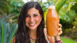 Creamy Papaya Smoothie for Improved Stomach Digestion amp Elimination [upl. by Mcafee525]