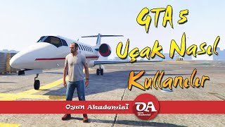 GTA 5 Uçak Nasıl Kullanılır Tekerlekler G tuşu ile açılıp kapanıyor [upl. by Guenzi]