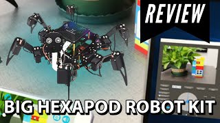 Big Hexapod Robot Kit for Raspberry Pi  Review [upl. by Isabeau]