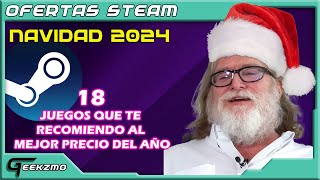 Grandes Ofertas de Steam  Navidad 2024 [upl. by Ecirtap]