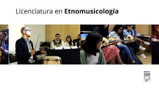 Licenciatura en Etnomusicologia  FaM UNAM [upl. by Naillik]