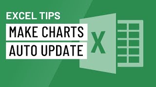 Excel Quick Tip How to Make Charts Auto Update [upl. by Loreen]