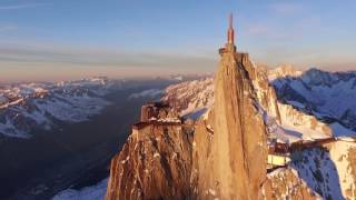 Sunset around the Aiguille du Midi [upl. by Durkee]