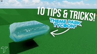 10 Tips amp Tricks in Theme Park Tycoon 2 [upl. by Darbee]