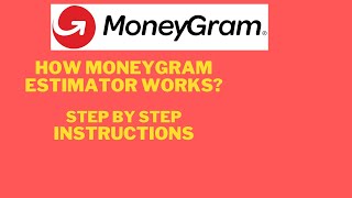 How Moneygram cost estimator works sending cost [upl. by Stesha]