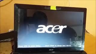 Como Formatar Um Notebook Acer Completo [upl. by Snehpets]