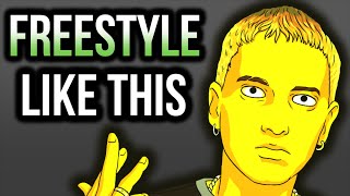 How To Freestyle Rap Better In 5 Simple Steps For Beginners [upl. by Ahsoek]