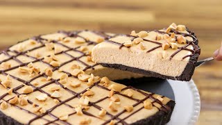 NoBake Peanut Butter Pie Recipe [upl. by Flo]