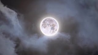 Moon Stock Footage  Full Moon  Eclipse  Night  Free HD Videos  no copyright [upl. by Haimes]