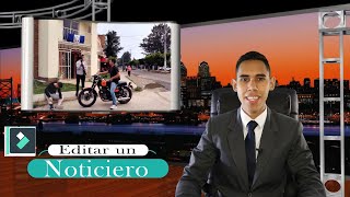 Cómo Editar un Noticiero en Filmora [upl. by Eiruam]