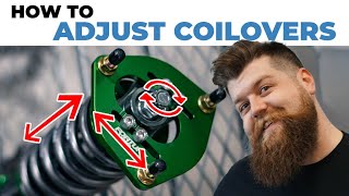 How To Adjust Coilovers  A Coilover Adjustment Guide [upl. by Shellie218]