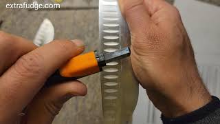 SHARPAL 105N Multipurpose Pocket Pruners and Knife sharpener review [upl. by Hokanson627]