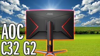 AOC 32 inch Curved Gaming Monitor C32G2 [upl. by Keverian268]