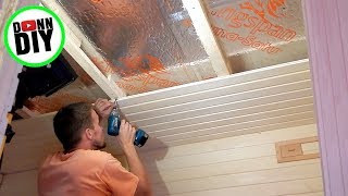 Steam Room Build PART 12  Sauna House Build 12 [upl. by Mcfadden]