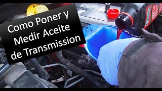 Chrysler Town amp Country Como ponerle aceite de transmission 2009  2014 Parte 2 [upl. by Mario]