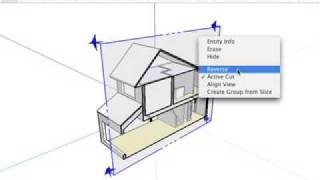 SketchUp Cutting plans and sections [upl. by Bradman]