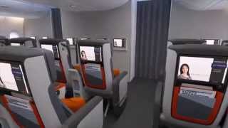 Unveiling the New Premium Economy Class  Singapore Airlines [upl. by Suivatnad]