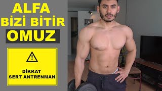 EVDE OMUZ ANTRENMANI  ALFA BİZİ BİTİR [upl. by Moitoso]