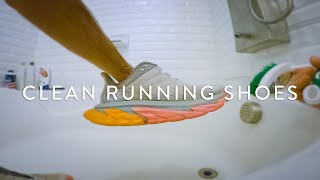 How I Clean My Running Shoes [upl. by Barraza889]