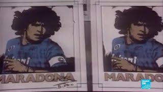 quotHe created football Maradonas death plunges Naples football into mourning [upl. by Damita]