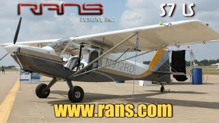 Rans S7 Rans Courier RANS Aircraft Randy Schlitter [upl. by Bernardina403]