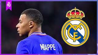 Mbappé signs for Real Madrid [upl. by Stanislaw]