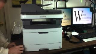 Lexmark X364dn Unboxing amp Setup [upl. by Aivatnuhs]