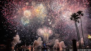 2017 Epcot 4th of July Fireworks  Heartbeat of Freedom 4K [upl. by Kensell712]