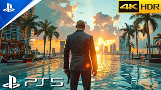 MIAMI PS5 Immersive ULTRA Realistic Graphics Gameplay 4K60FPS Hitman 2 [upl. by Luciana]