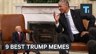 9 Best Memes From Trumps First 100 Days In Office [upl. by Coleman68]