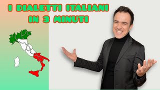 I DIALETTI ITALIANi in 3 minuti [upl. by Nilahs869]