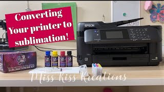 How to Convert your printer to a sublimation Printer [upl. by Boot]