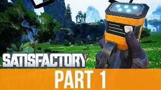 SATISFACTORY Gameplay Walkthrough Part 1  INTRO [upl. by Osher]