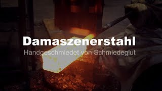 Damaszenerstahl für Messer [upl. by Chappelka]