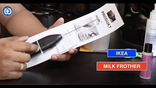 IKEA MILK FROTHER Review amp Battery Installation [upl. by Talley843]