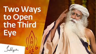 How to Open the Third Eye  Sadhguru Answers [upl. by Drauode]