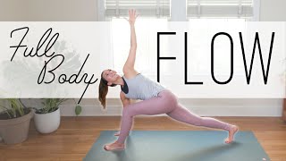 Full Body Flow  20Minute Yoga Practice [upl. by Ardell]