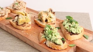 Bruschetta 3 Easy Ways  Laura Vitale  Laura in the Kitchen Episode 1004 [upl. by Garceau]