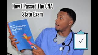 How I Studied and Pass The CNA State Exam [upl. by Calloway]