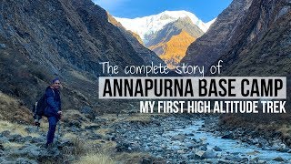 Annapurna Base Camp The Complete ABC Trek Experience  Indian in Nepal  Antarik Anwesan [upl. by Bina]