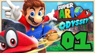 SUPER MARIO ODYSSEY EPISODE 1 COOP FR  UNE BELLE AVENTURE COMMENCE [upl. by Eenar660]