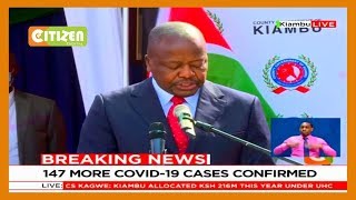 CS Mutahi Kagwe full speech on COVID19 situation in the country [upl. by Grefe]