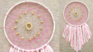 DIY como hacer un ATRAPASUEÑOS paso a paso  DIY Dreamcatcher [upl. by Ajuna]